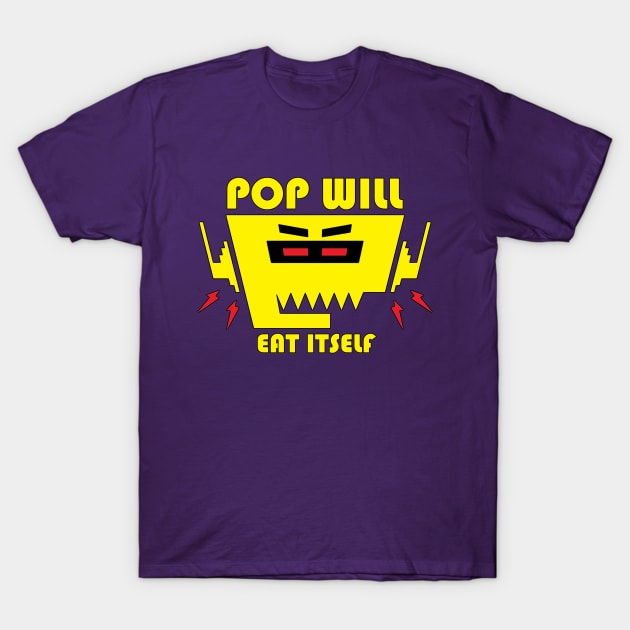 POP WILL EAT ITSELF - pwei P.W.E.I. T-Shirt by INLE Designs